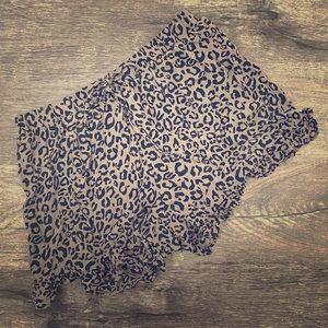 American Eagle Leopard Shorts